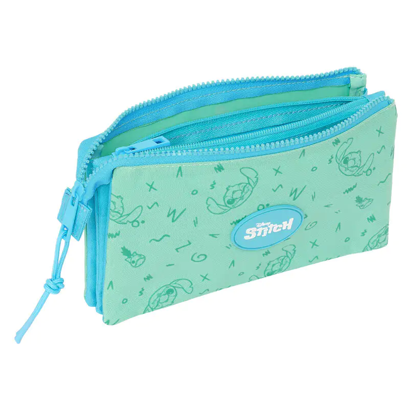 Disney Stitch Aloha triple pencil case termékfotó