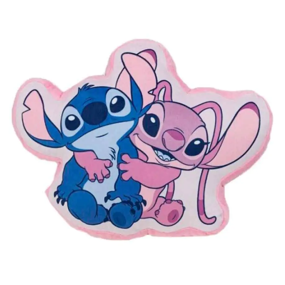Disney Stitch &amp; Angel 3D cushion product photo