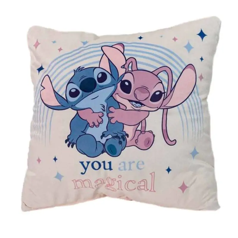 Disney Stitch &amp; Angel cushion product photo