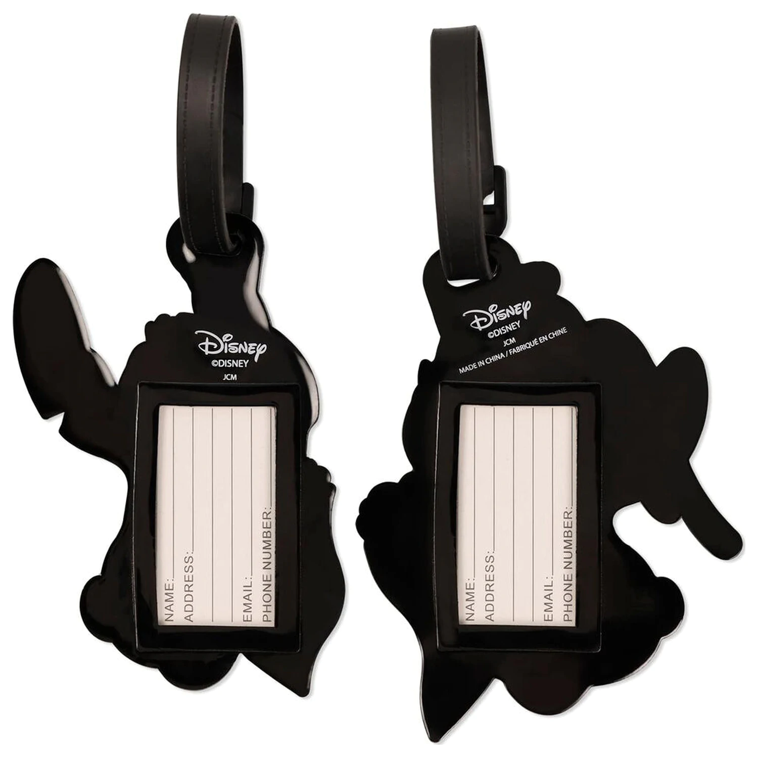 Disney Stitch & Angel set of 2 luggage labels product photo