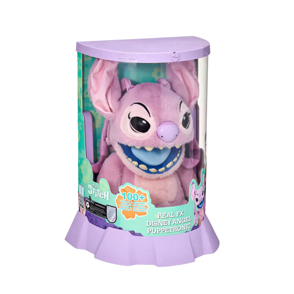 Disney Stitch Angel electric interactive puppet figure 45cm product photo