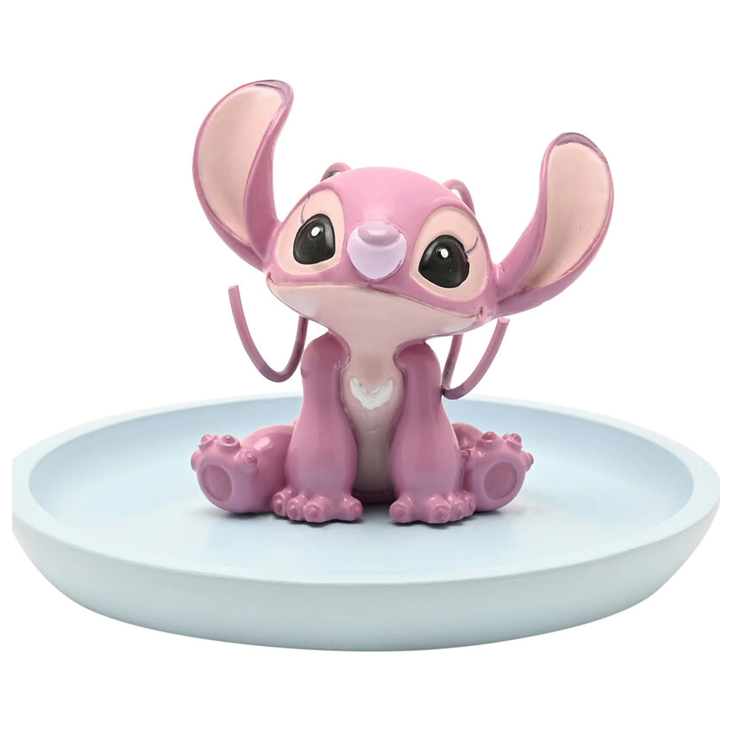 Disney Stitch Angel resin trinket dish product photo