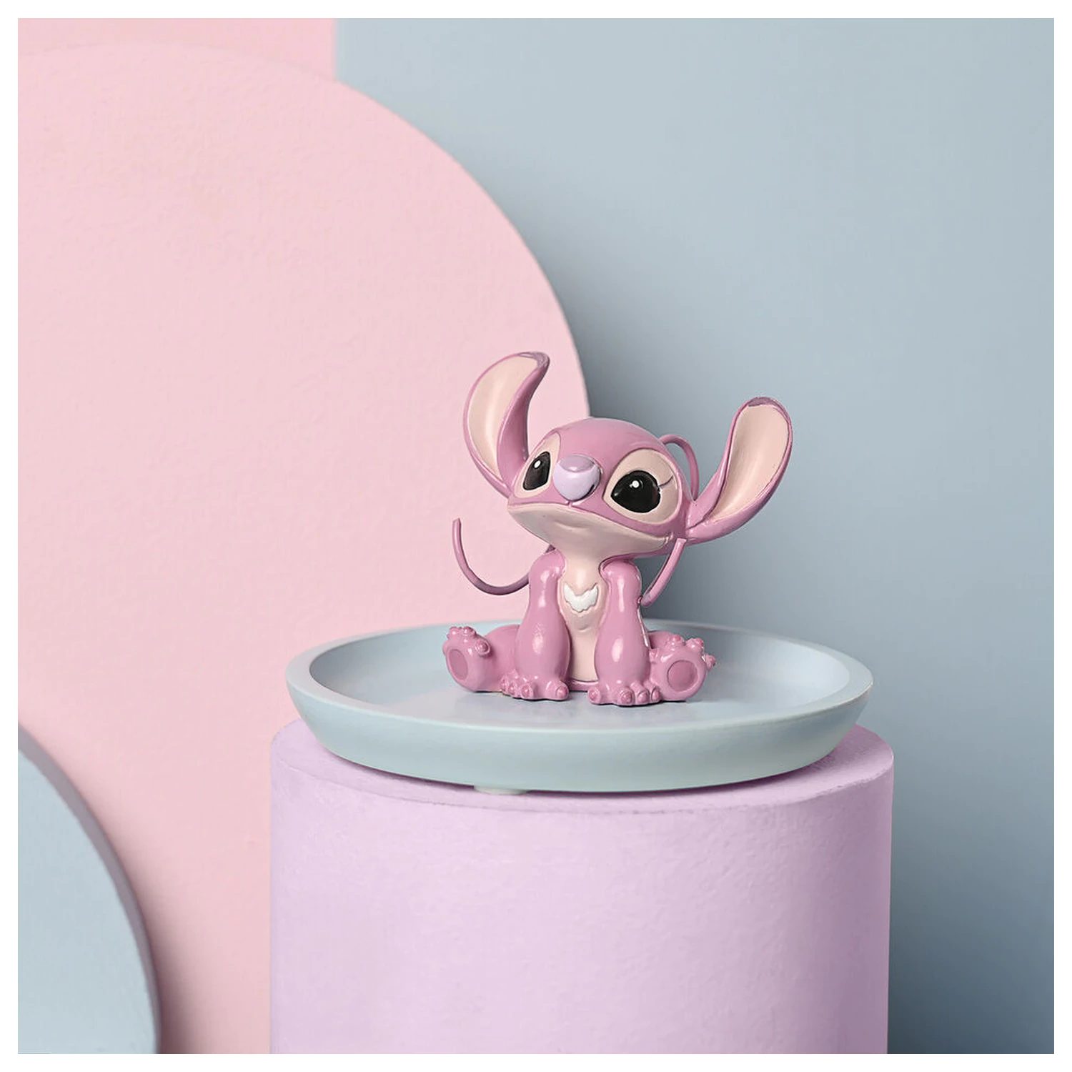 Disney Stitch Angel resin trinket dish product photo