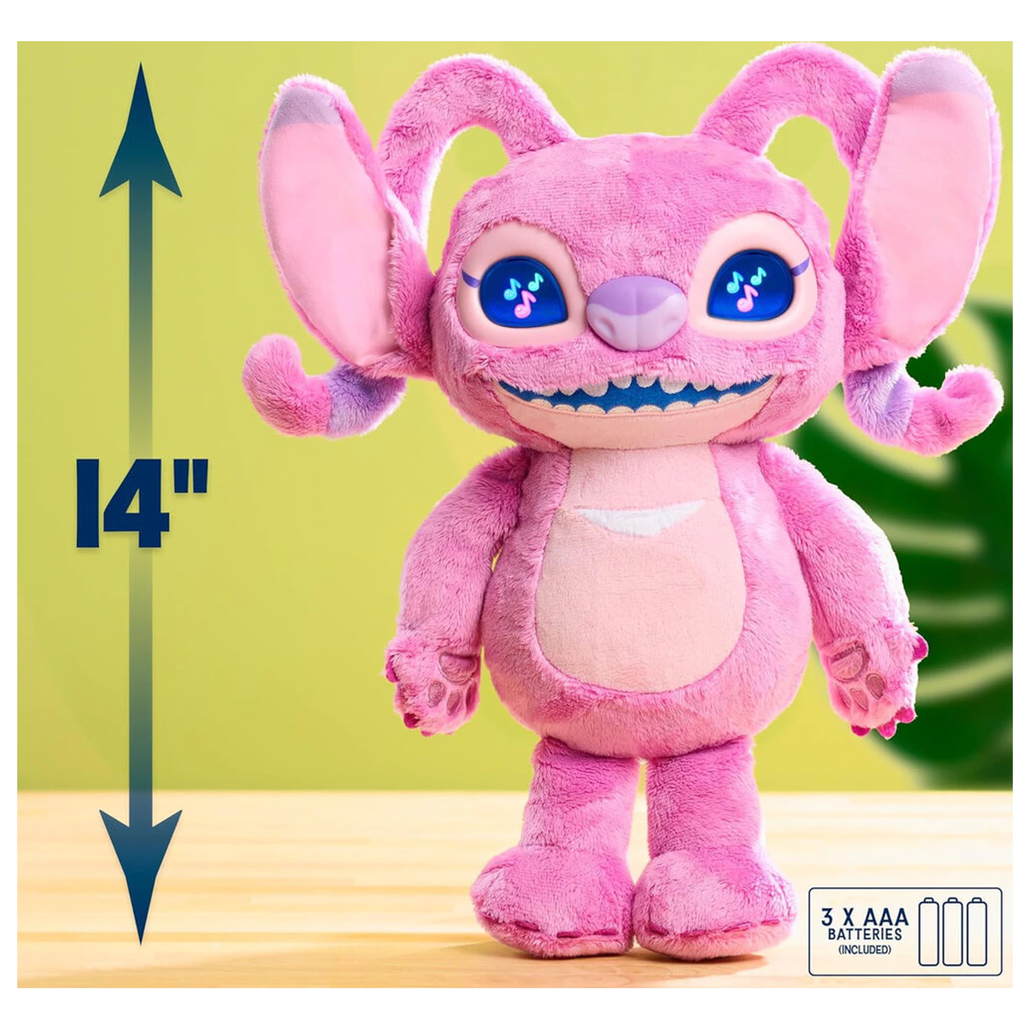 Disney Stitch Angel Interactive plush toy product photo
