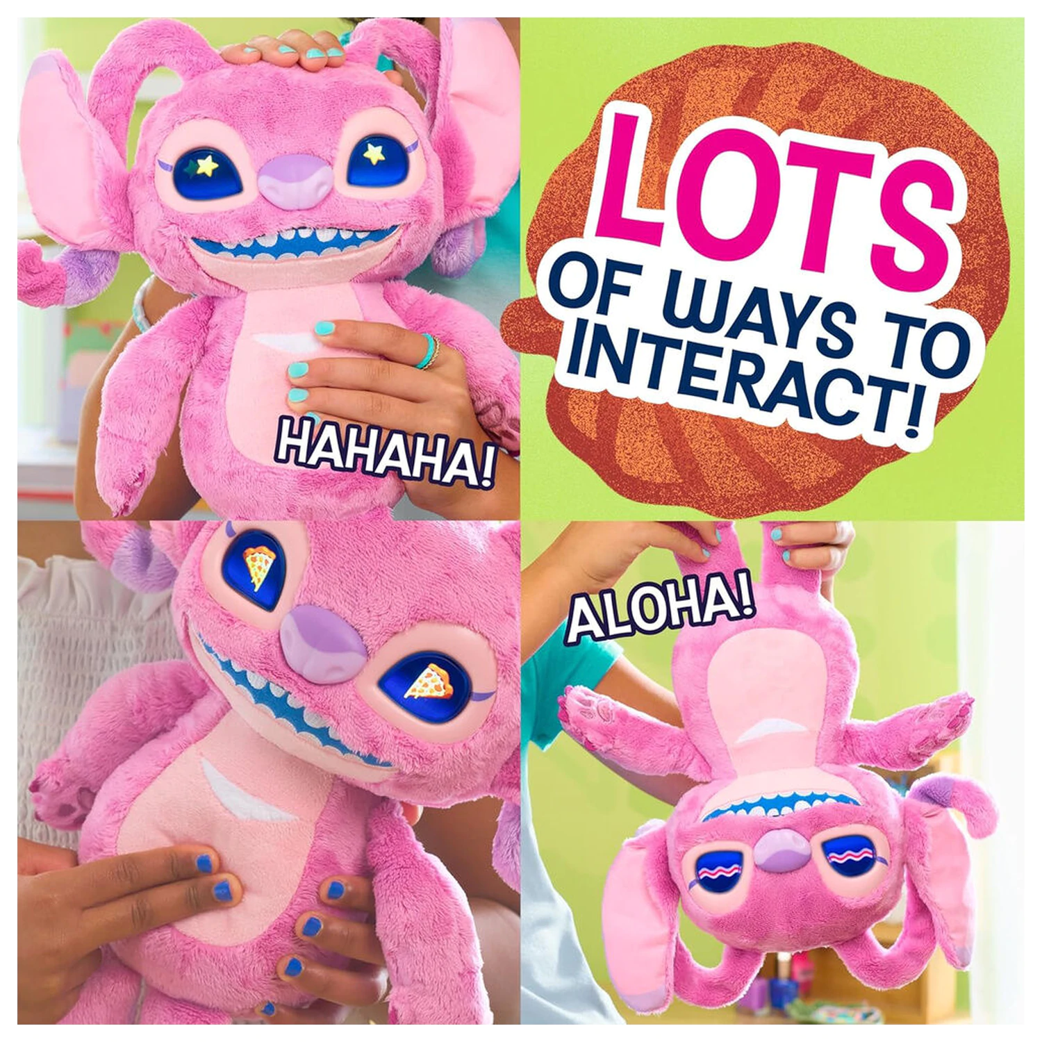 Disney Stitch Angel Interactive plush toy product photo