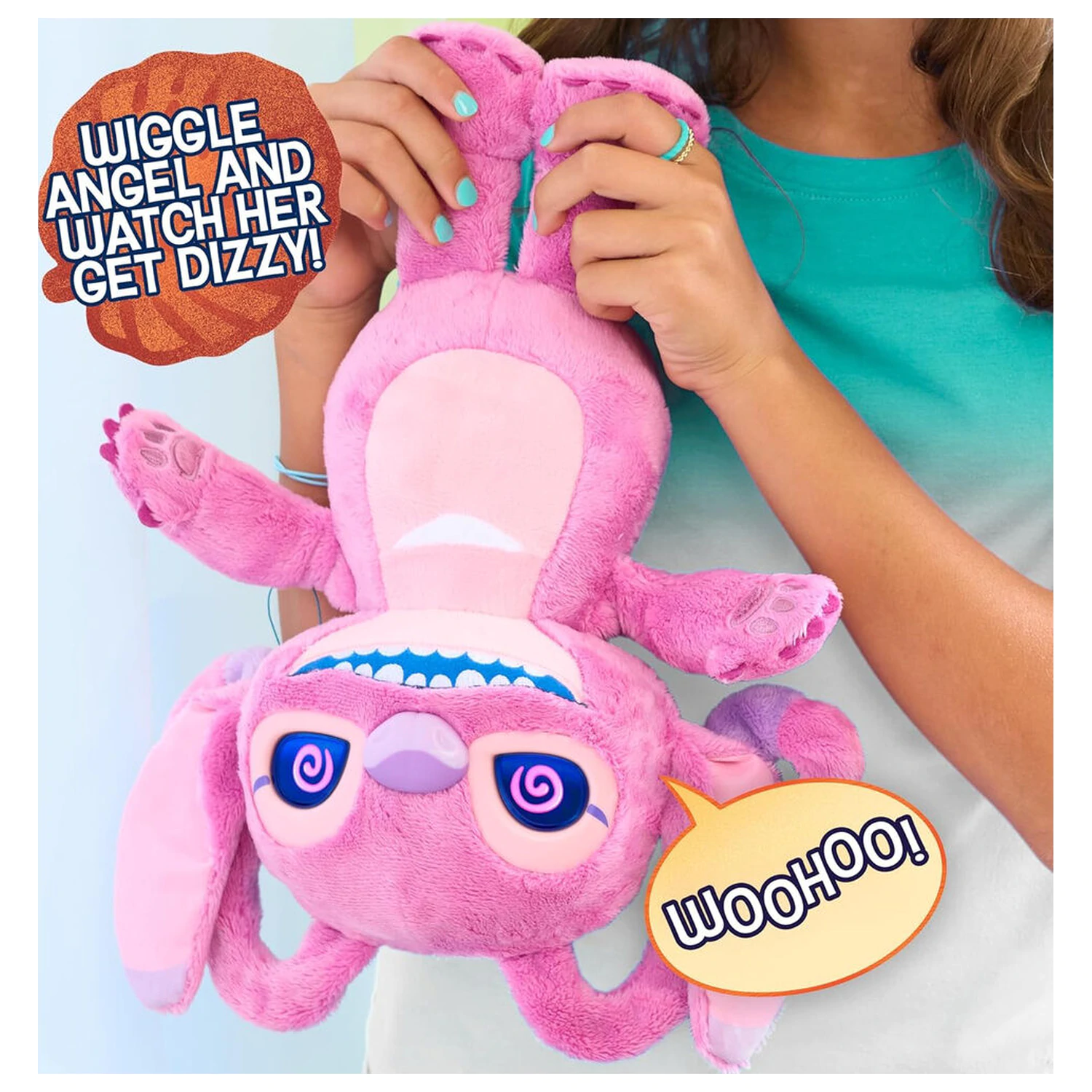 Disney Stitch Angel Interactive plush toy product photo