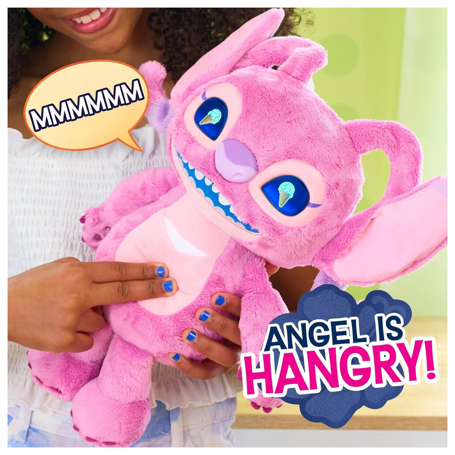 Disney Stitch Angel Interactive plush toy product photo