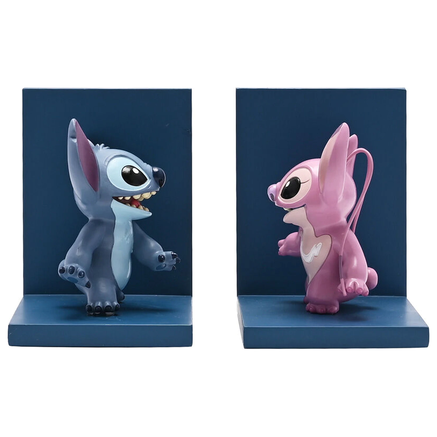 Disney Stitch & Angel bookends product photo