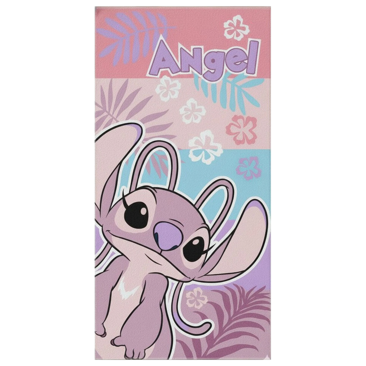 Disney Stitch Angel microfibre beach towel product photo