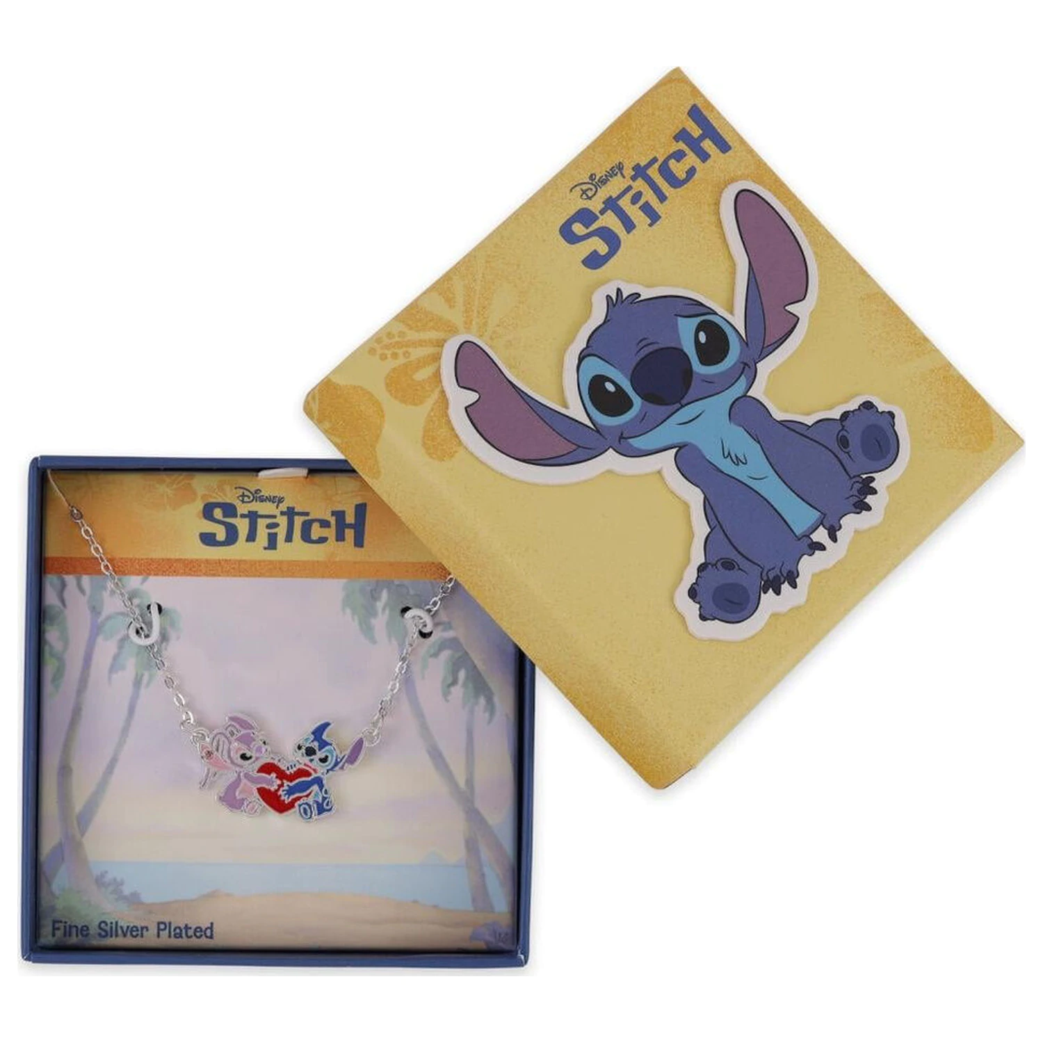 Disney Stitch & Angel necklace product photo