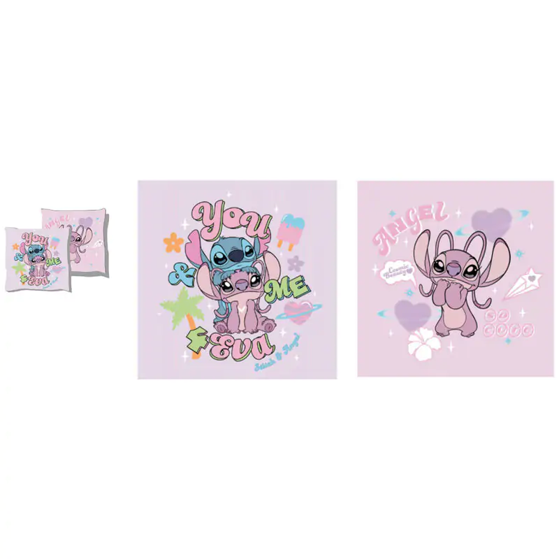 Disney Stitch & Angel cushion product photo