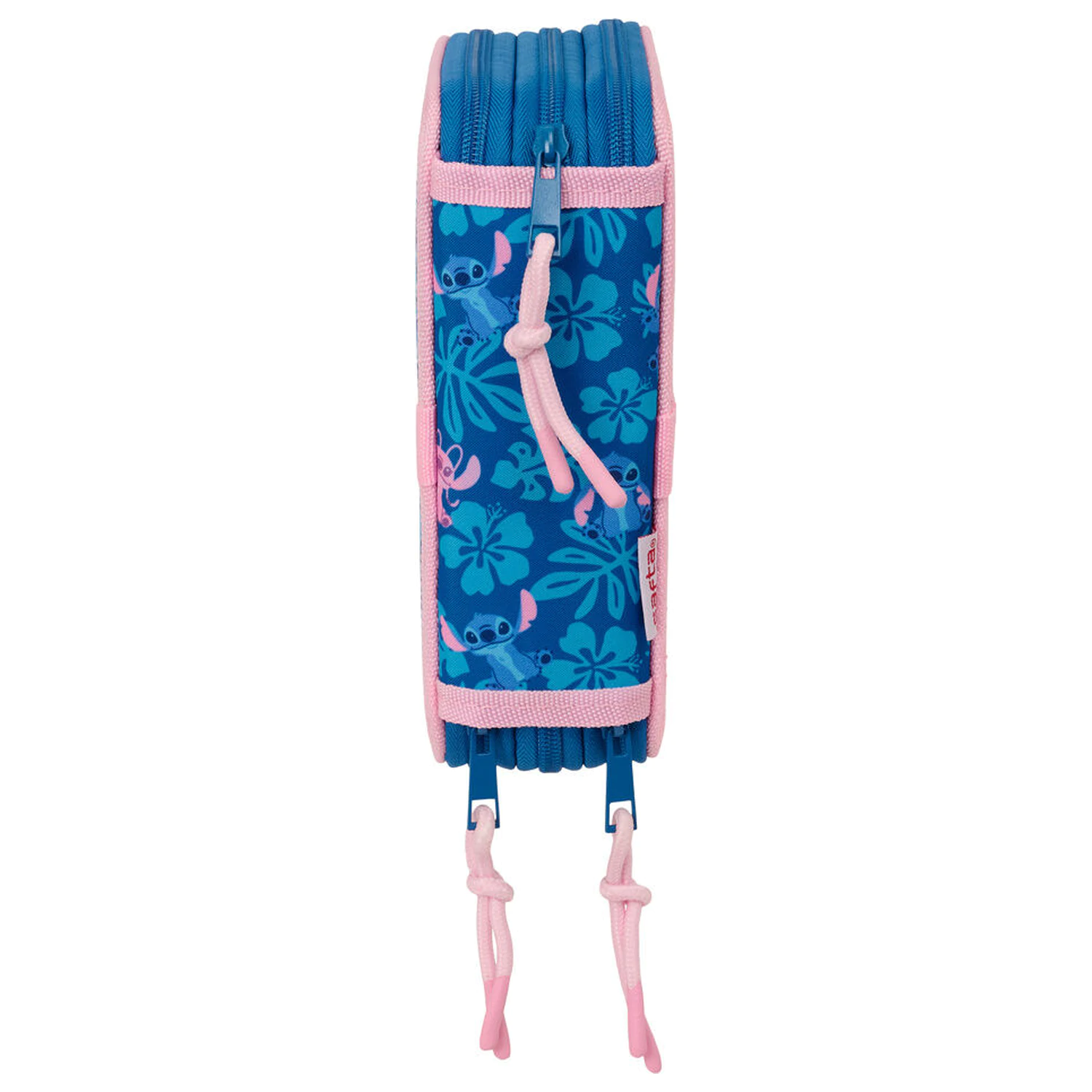 Disney Stitch & Angel triple pencil case 37pcs product photo