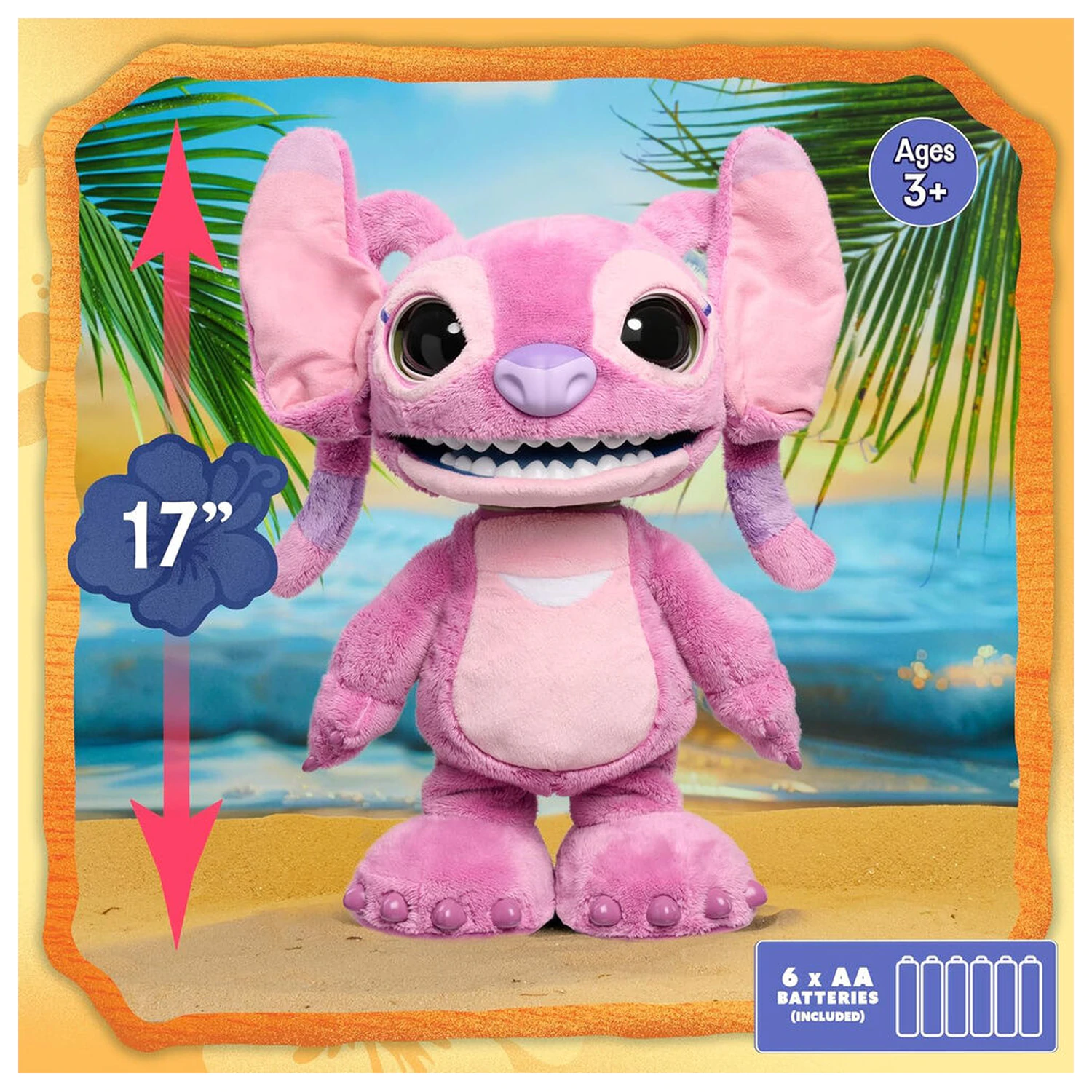 Disney Stitch Angel Ultimate Interactive plush toy product photo