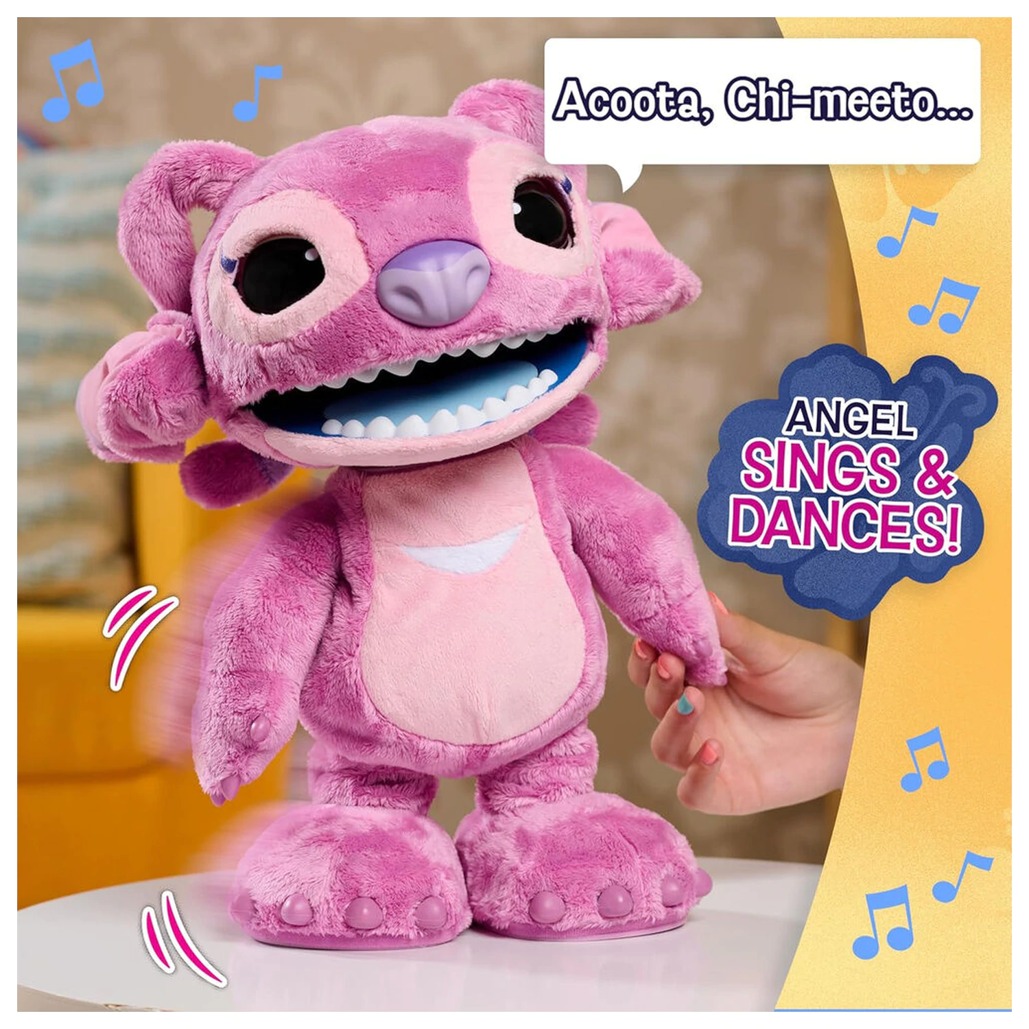 Disney Stitch Angel Ultimate Interactive plush toy product photo