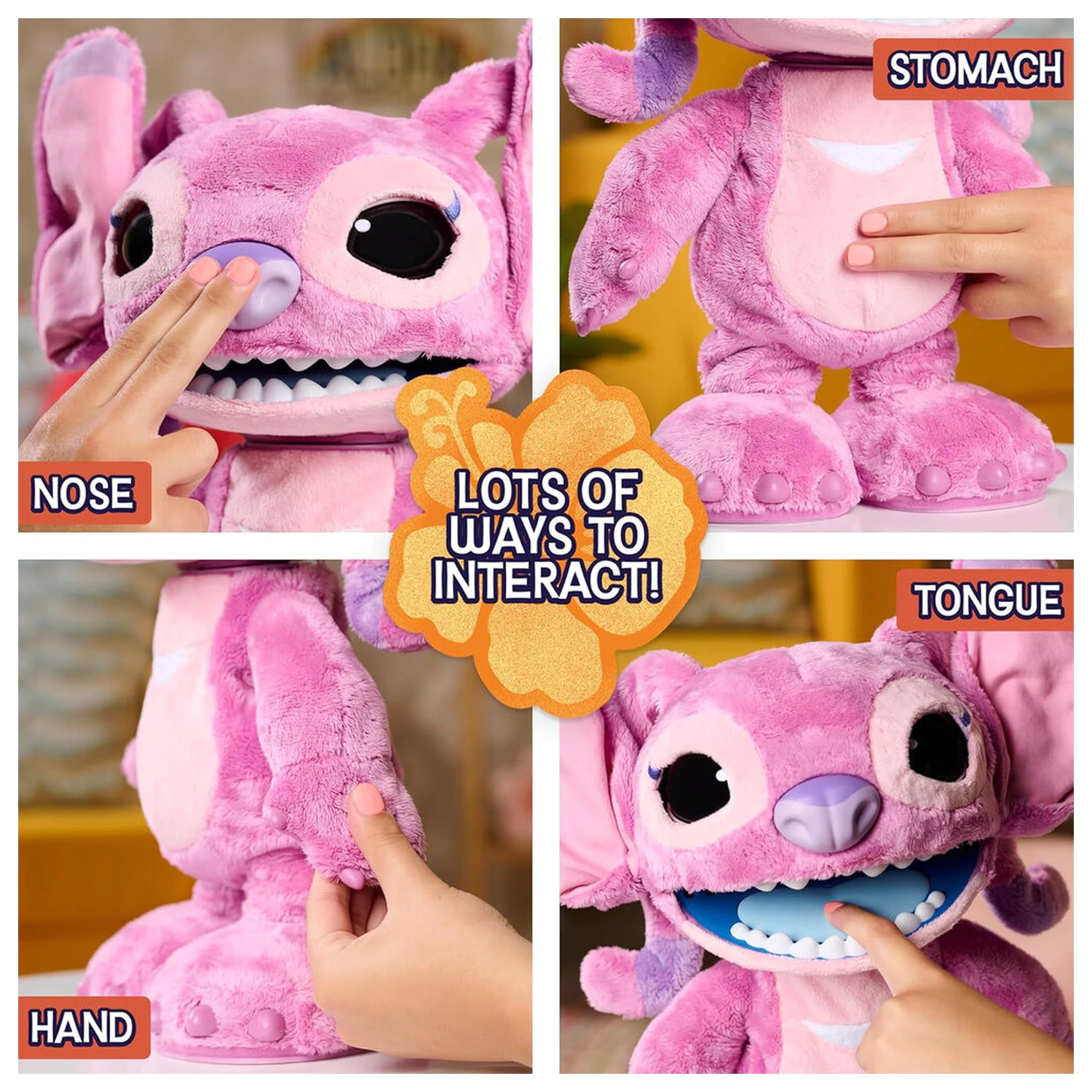 Disney Stitch Angel Ultimate Interactive plush toy product photo
