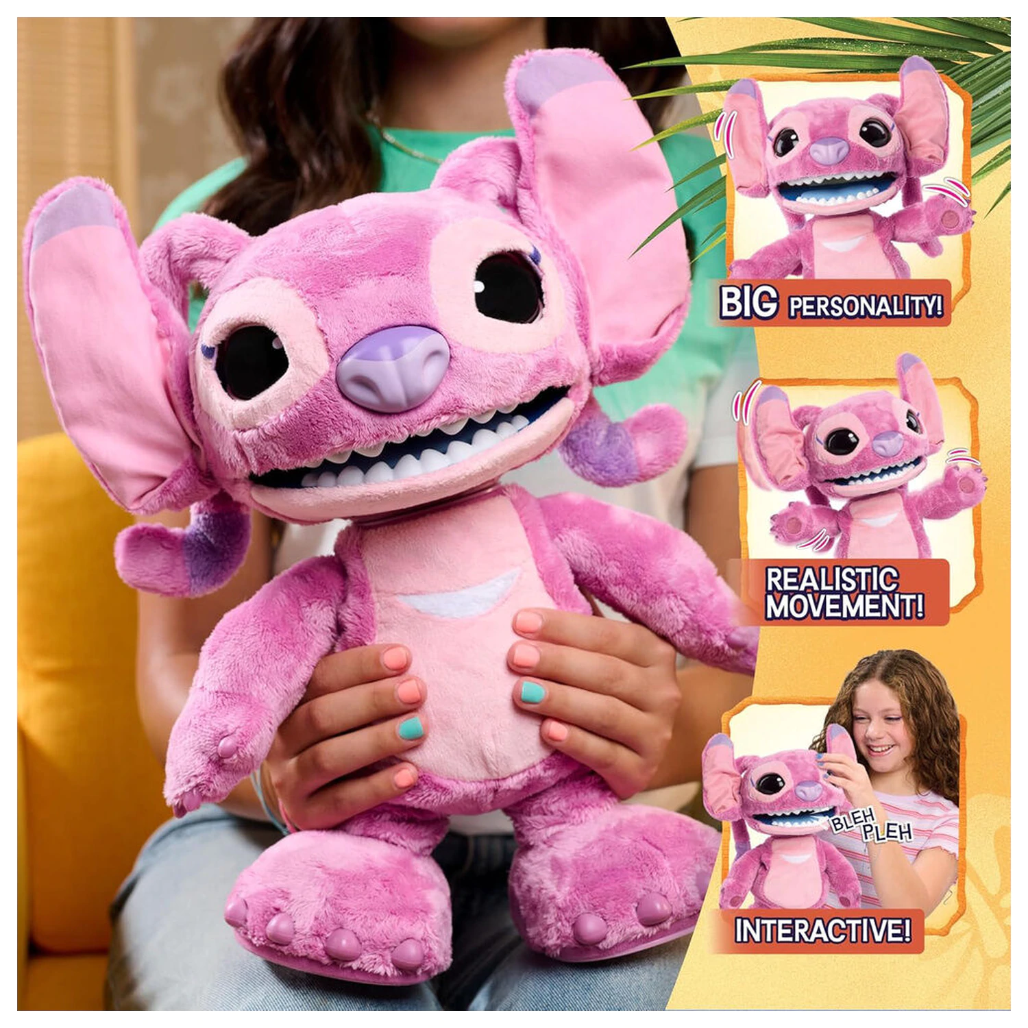 Disney Stitch Angel Ultimate Interactive plush toy product photo