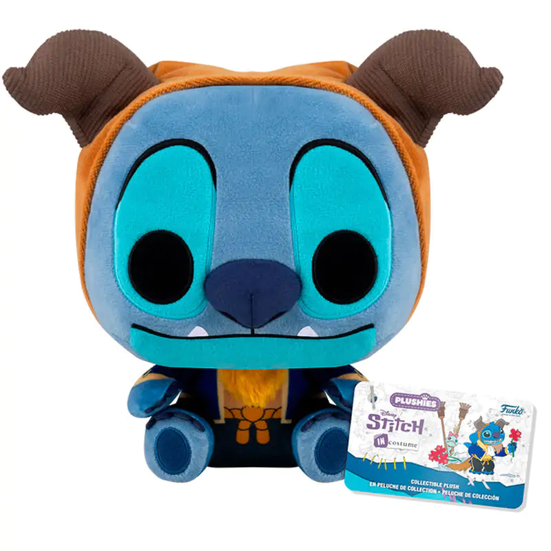 Disney Stitch as Beast plush toy 17,5cm product photo