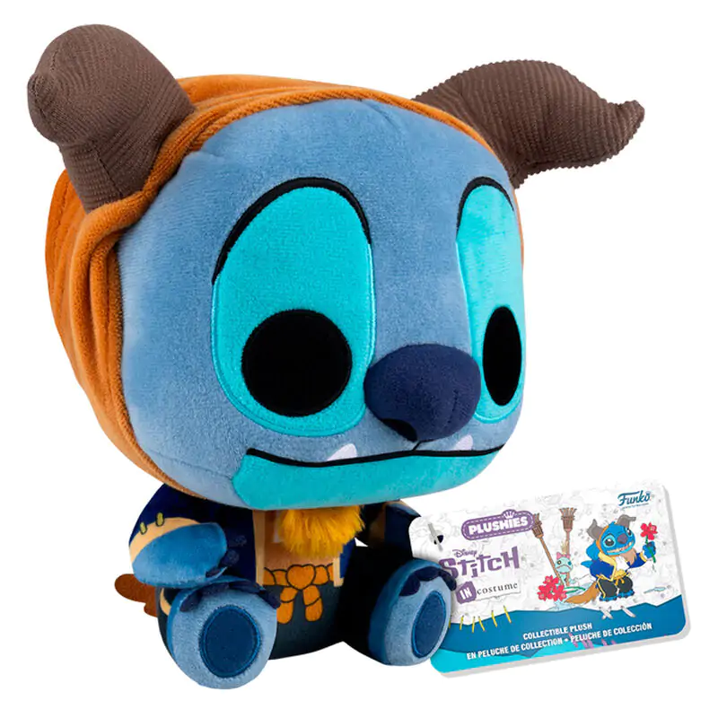 Disney Stitch as Beast plush toy 17,5cm product photo