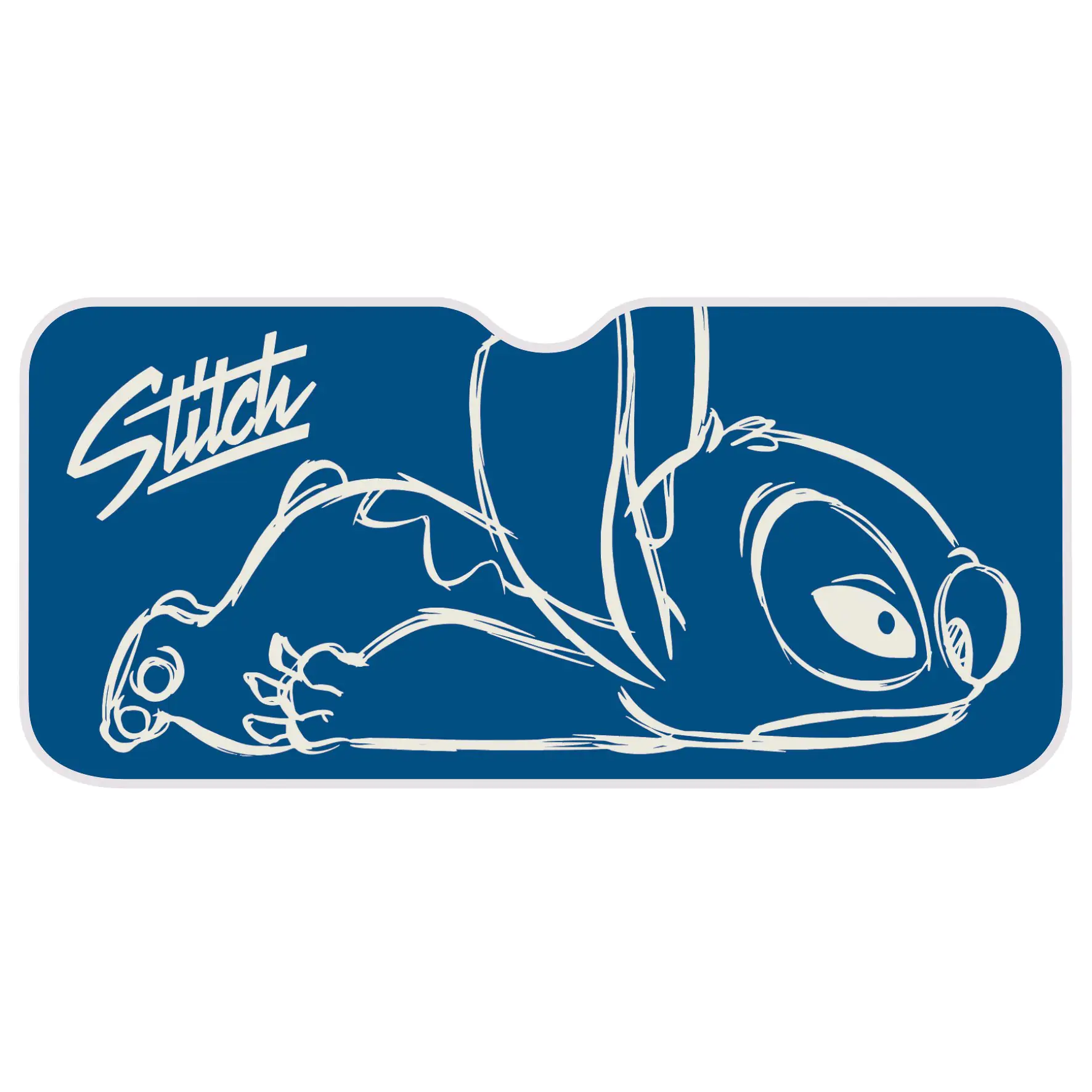Disney Stitch Sunshade Car Sun Protector product photo