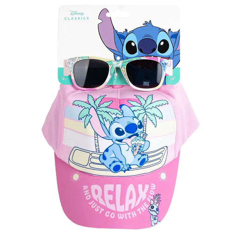 Disney Stitch set cap + sunglasses product photo