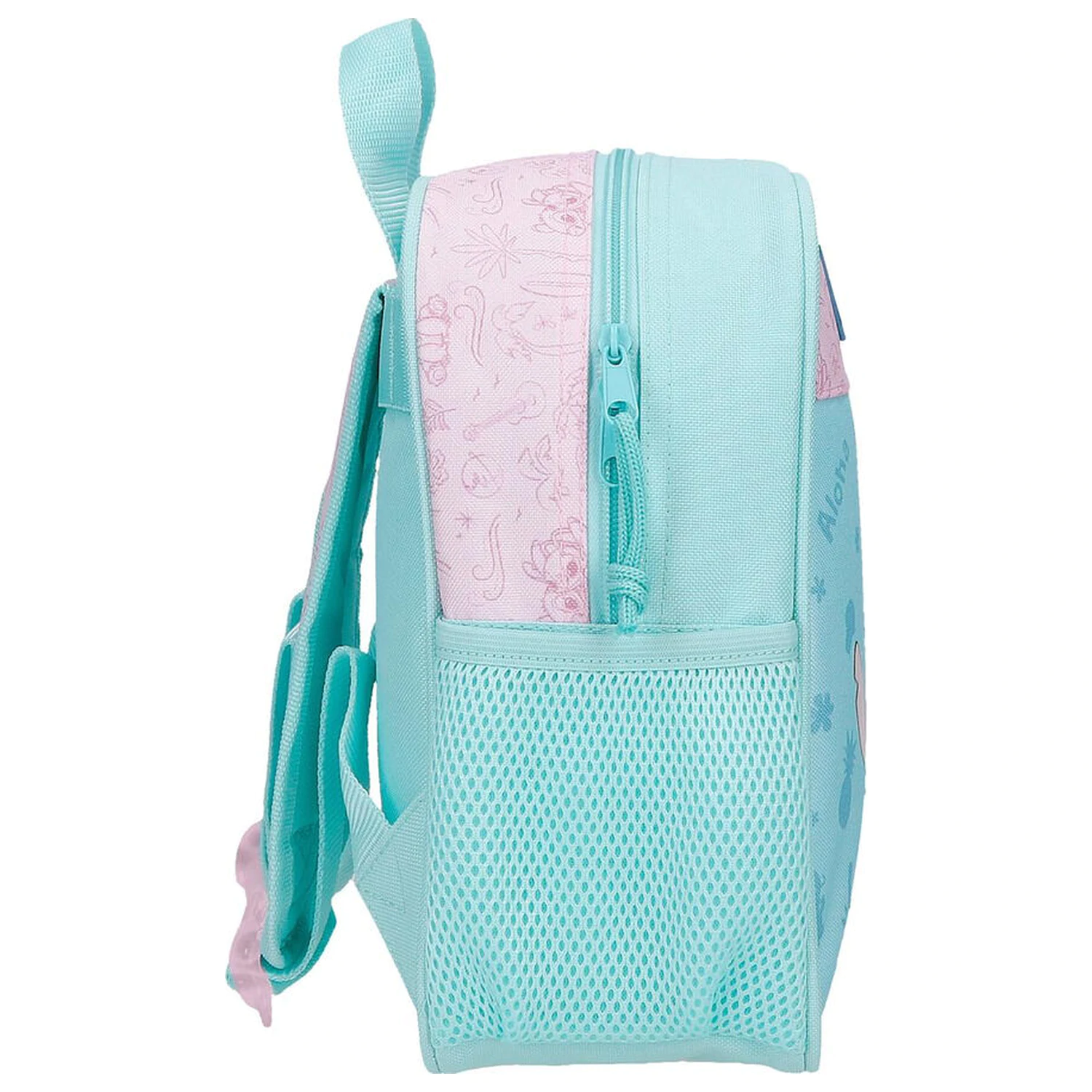 Disney Stitch Beach & Love adaptable backpack 25cm product photo