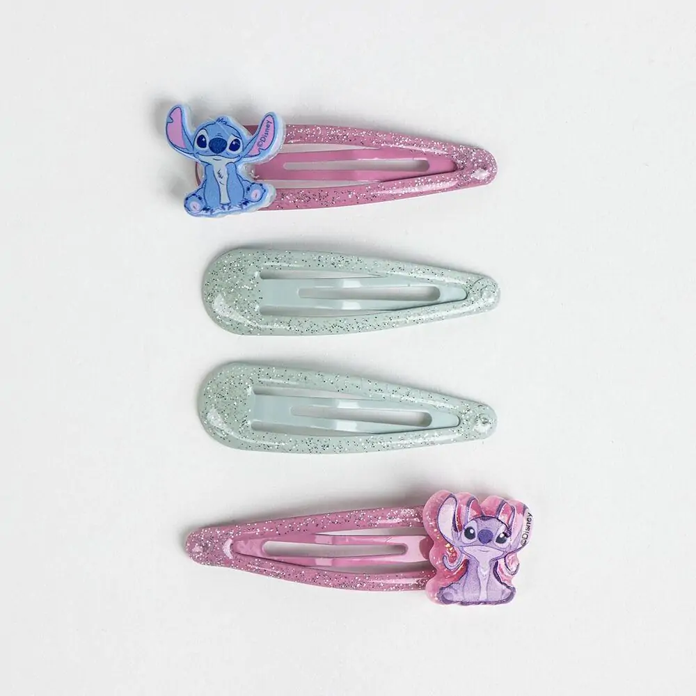 Disney Stitch blister pack 4 hairpins product photo