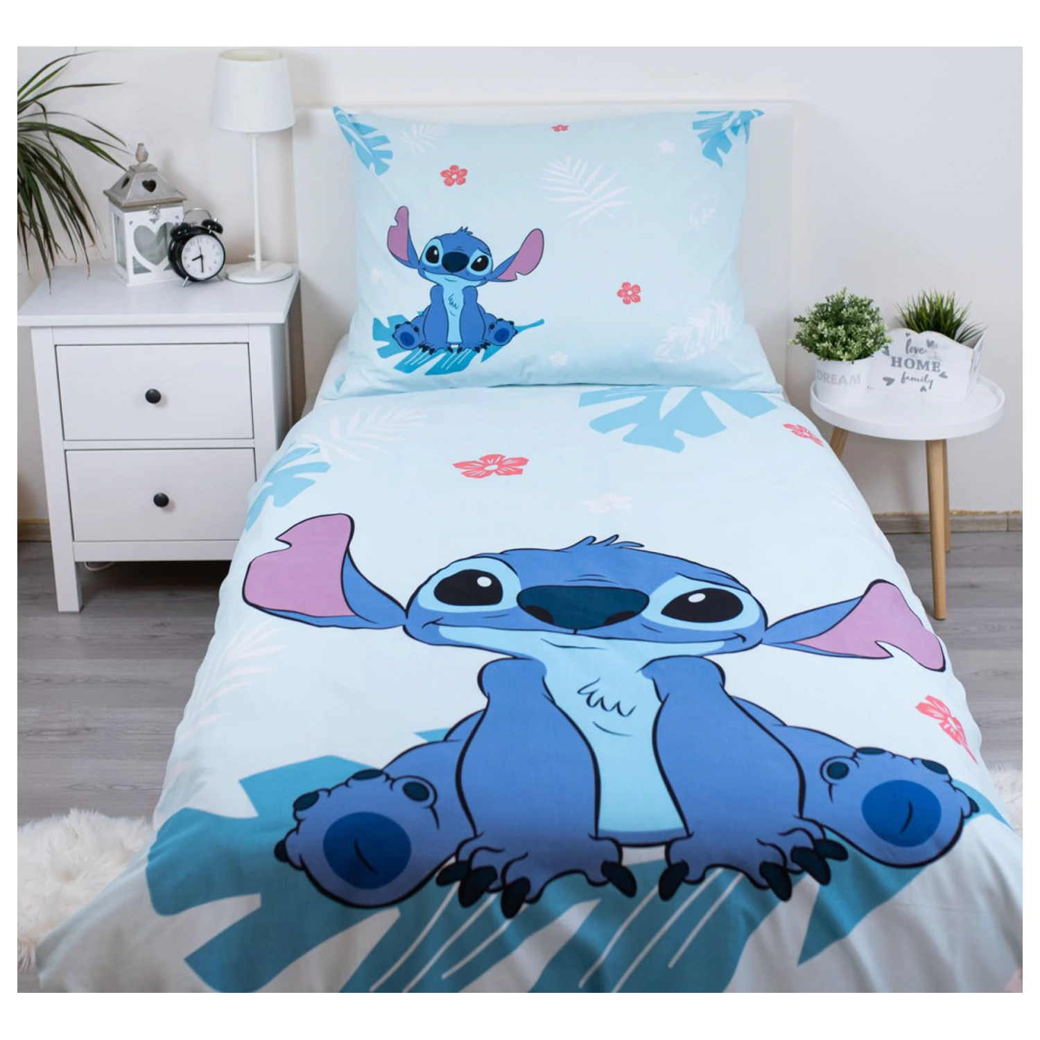 Disney Stitch Blue Duvet Cover product photo