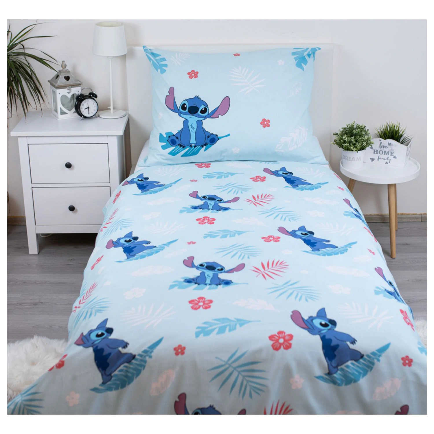 Disney Stitch Blue Duvet Cover product photo
