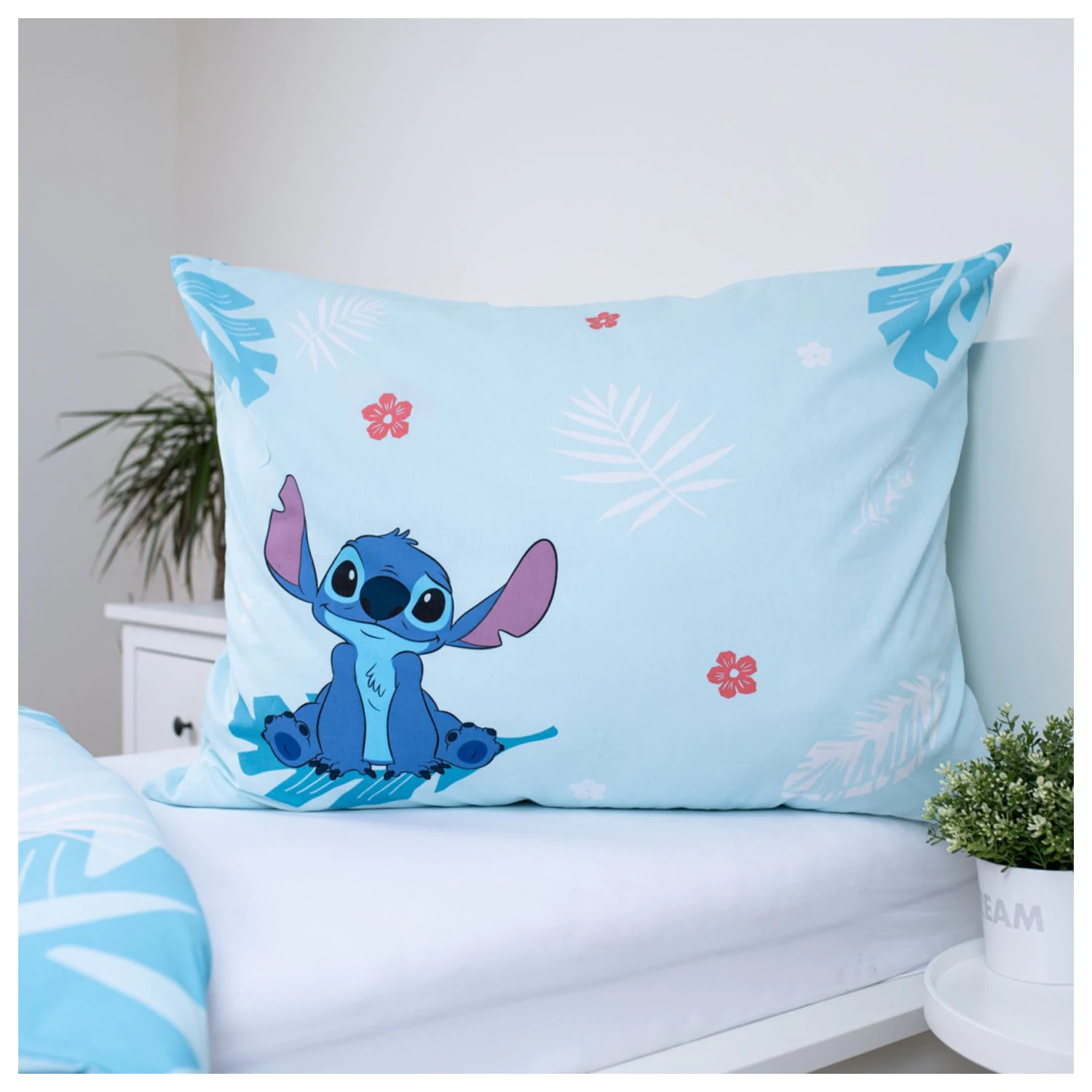 Disney Stitch Blue Duvet Cover product photo