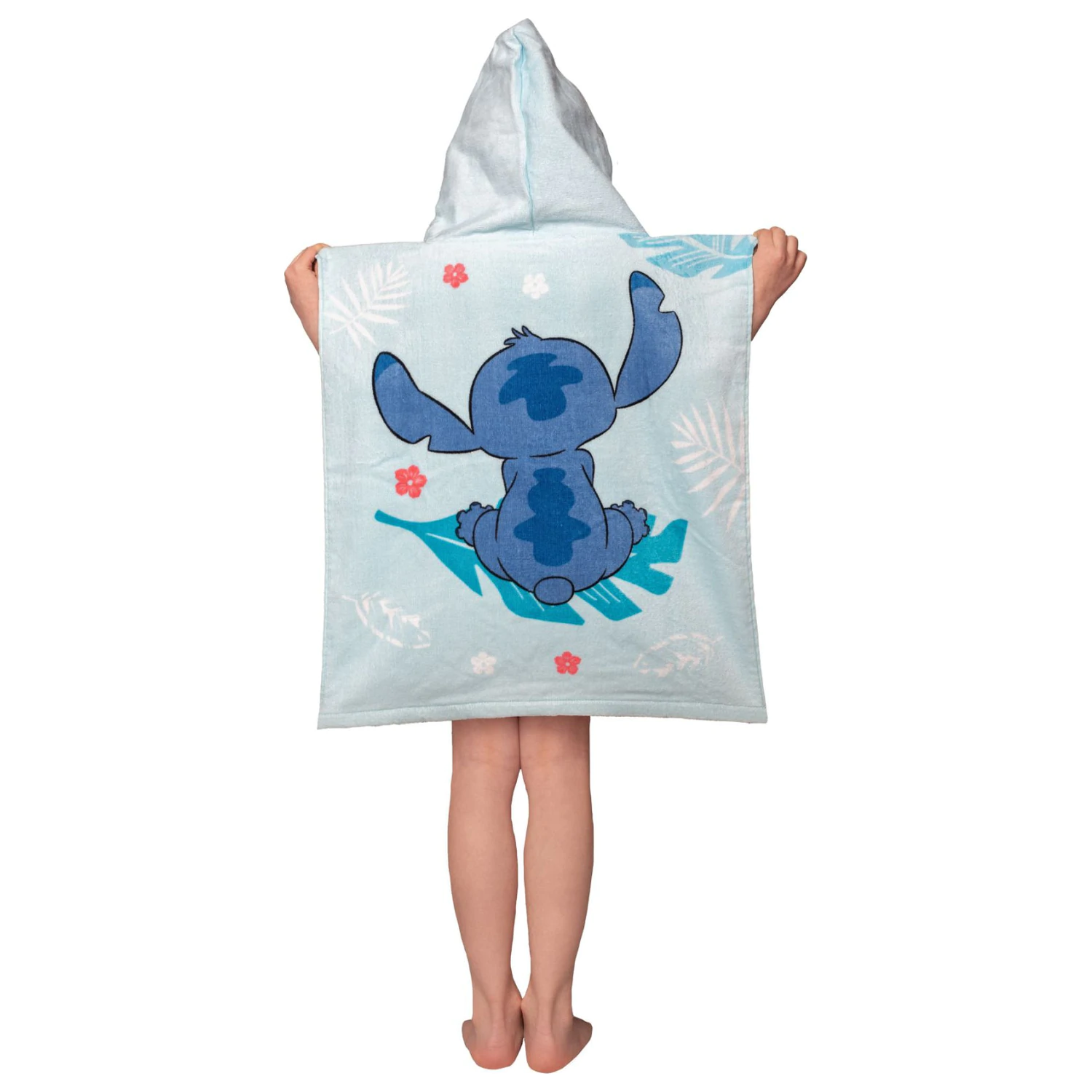 Disney Stitch Blue Beach Towel Poncho product photo