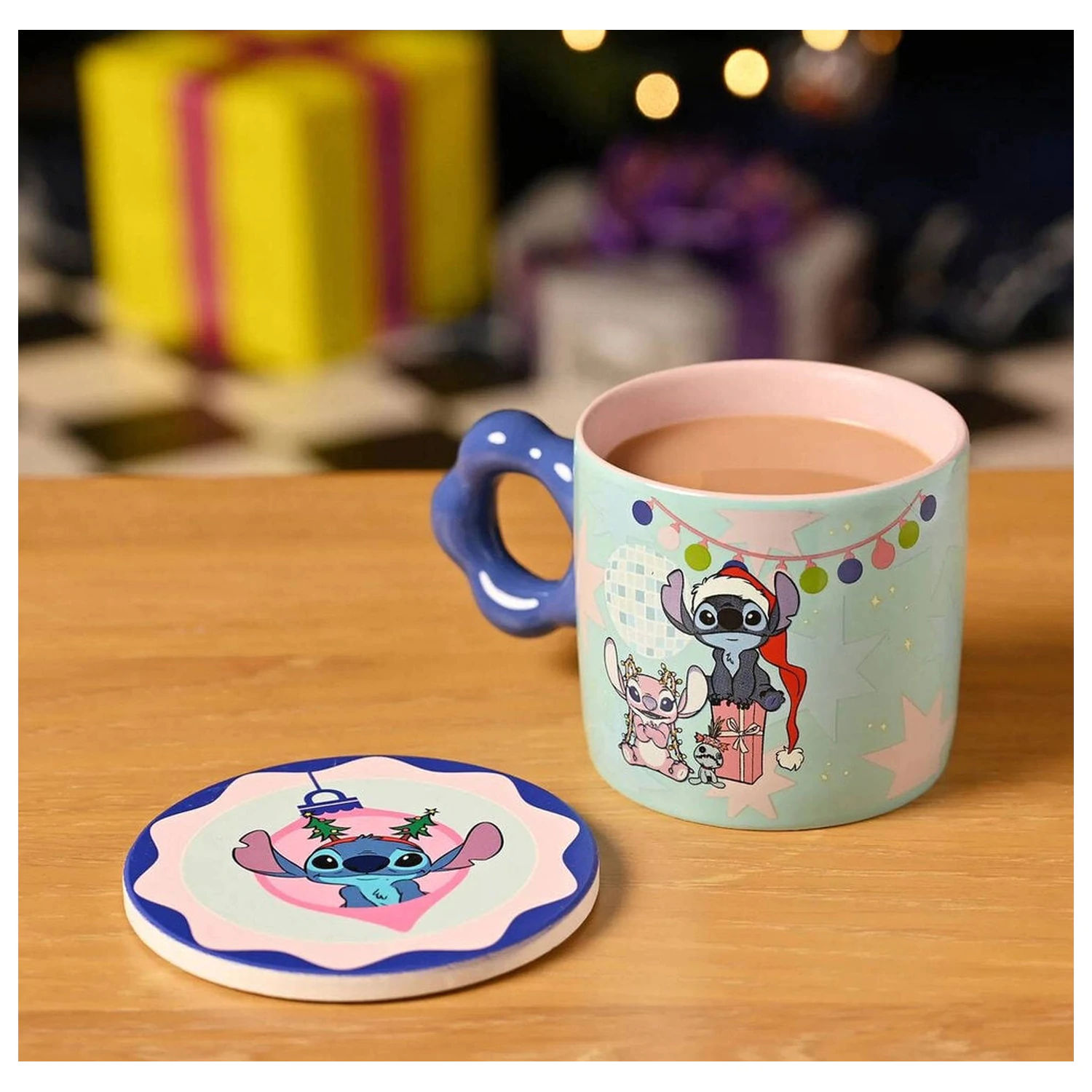 Disney Stitch Mug & Coaster set 250ml product photo