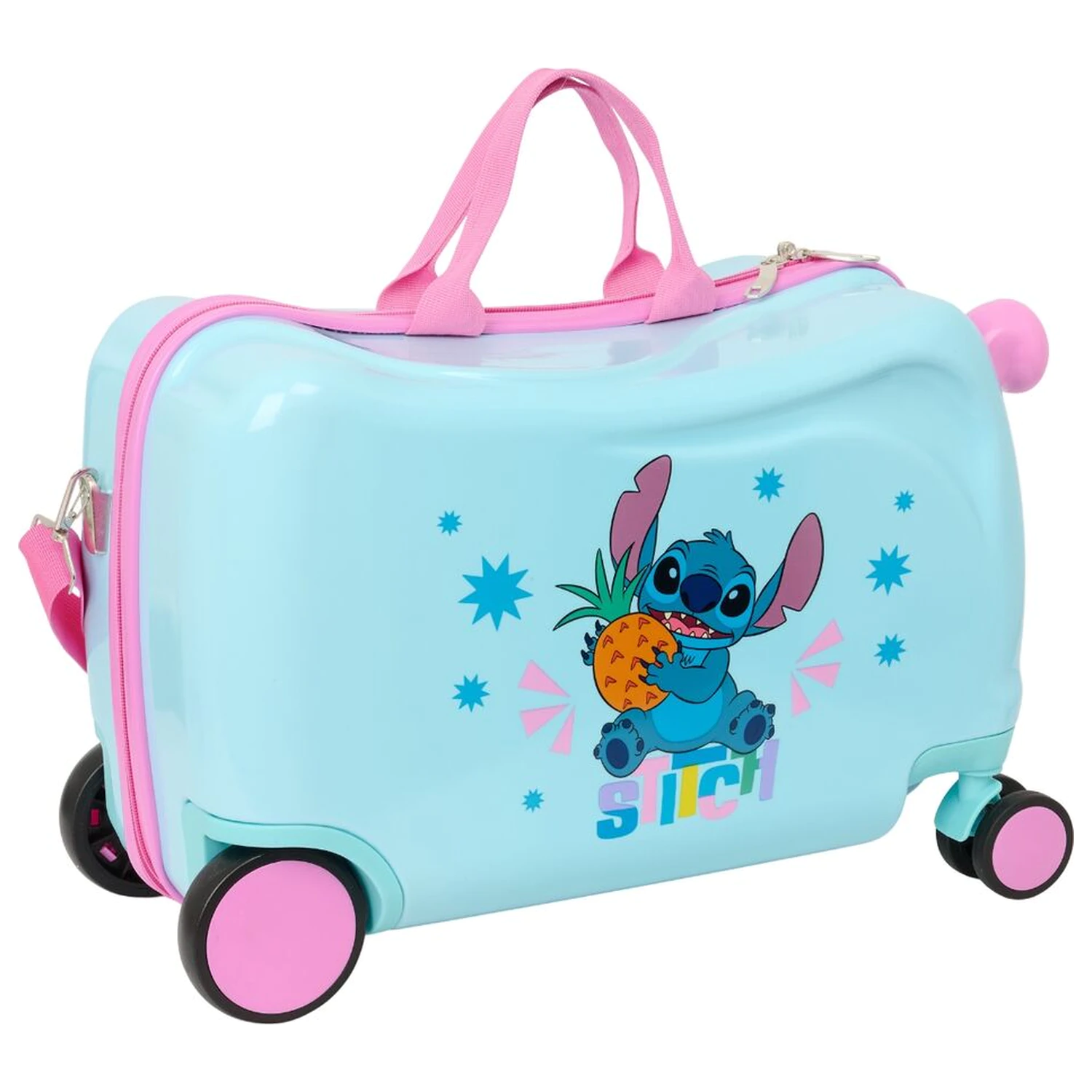Disney Stitch Bright ABS trolley suitcase 44cm product photo