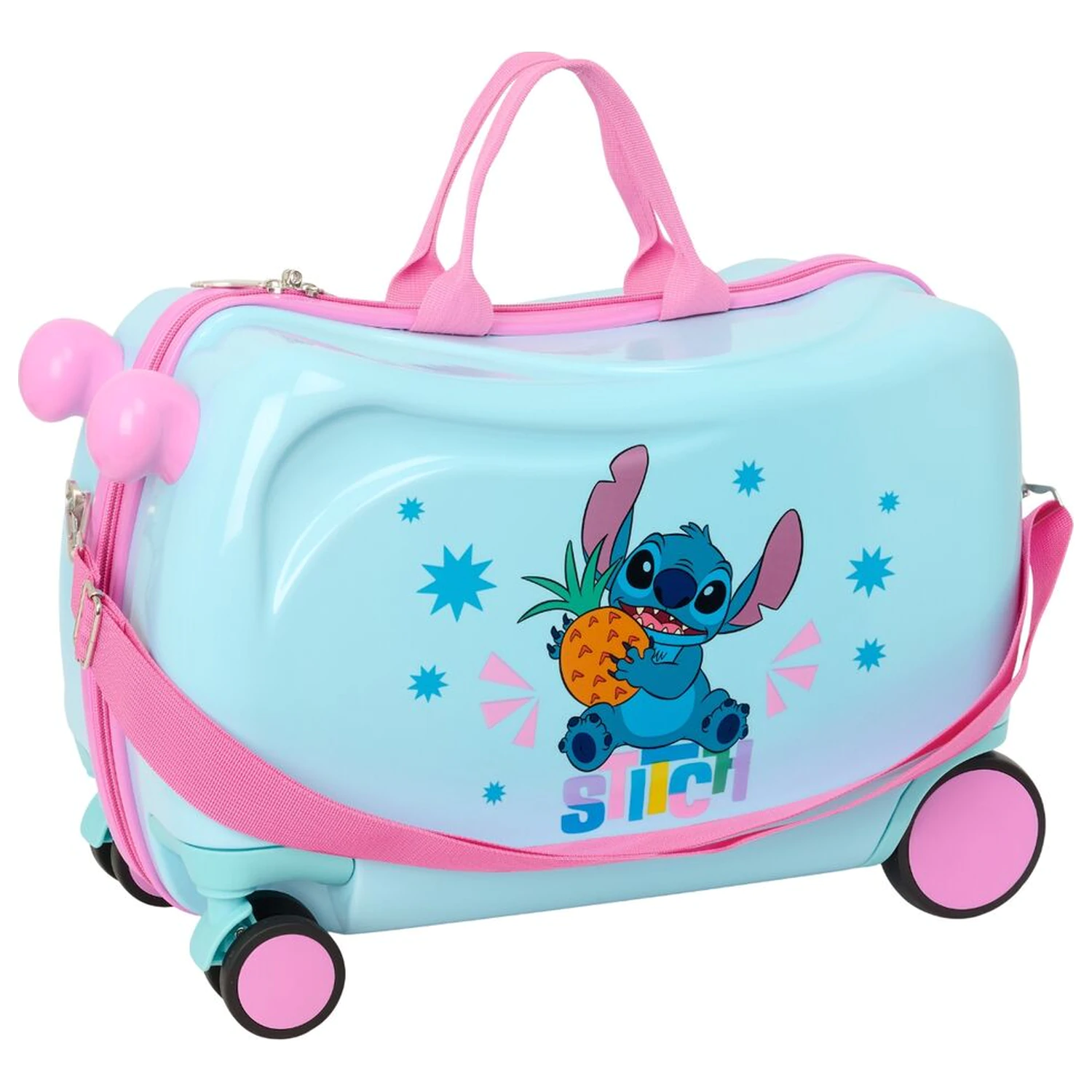 Disney Stitch Bright ABS trolley suitcase 44cm product photo
