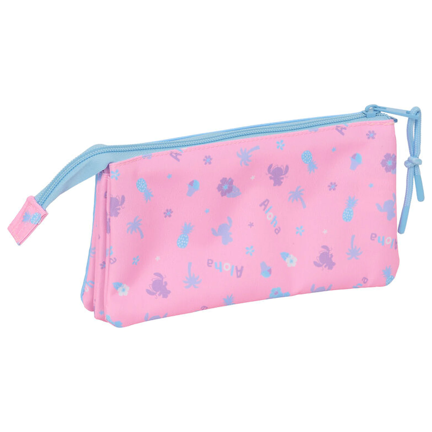 Disney Stitch Bright triple pencil case product photo