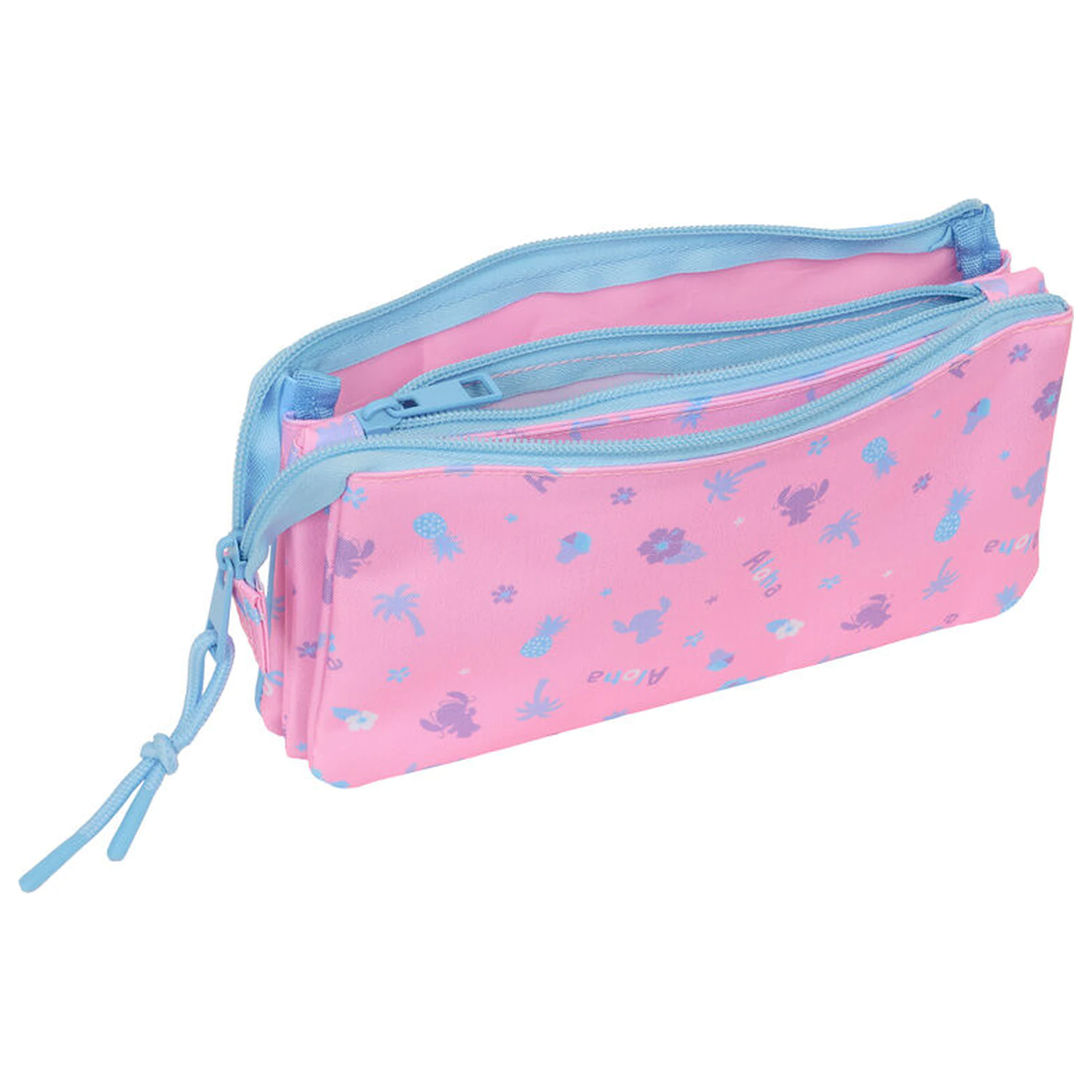 Disney Stitch Bright triple pencil case product photo