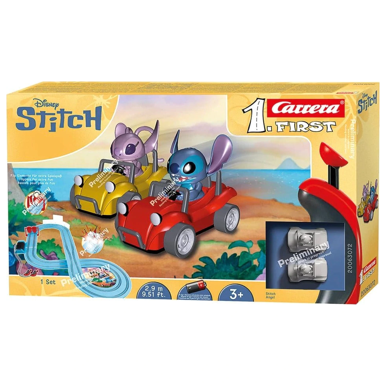 Disney Stitch Carrera First Race Track Set Disney Stitch 2,9 product photo