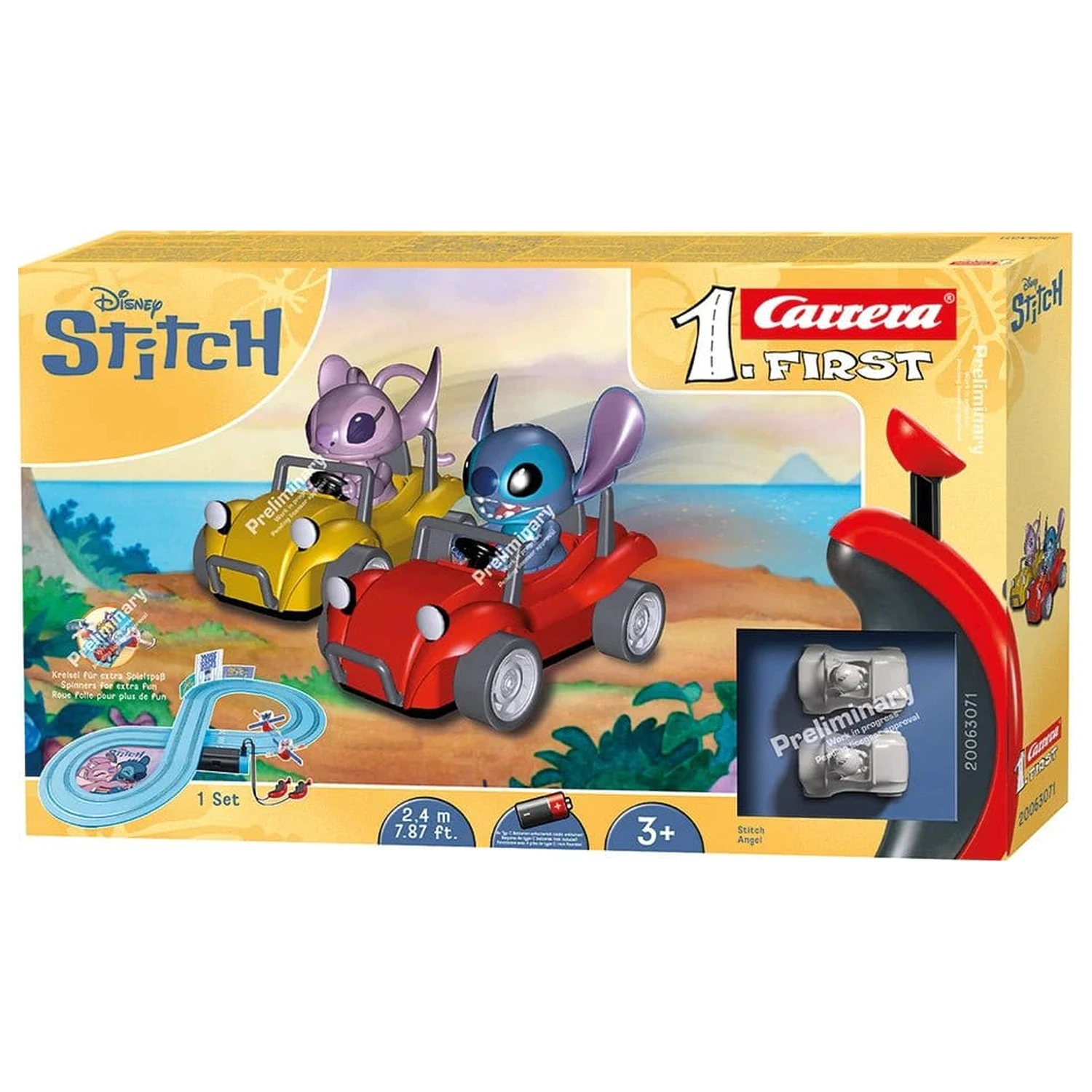 Disney Stitch Carrera First Race Track Set Disney Stitch 2,4 product photo