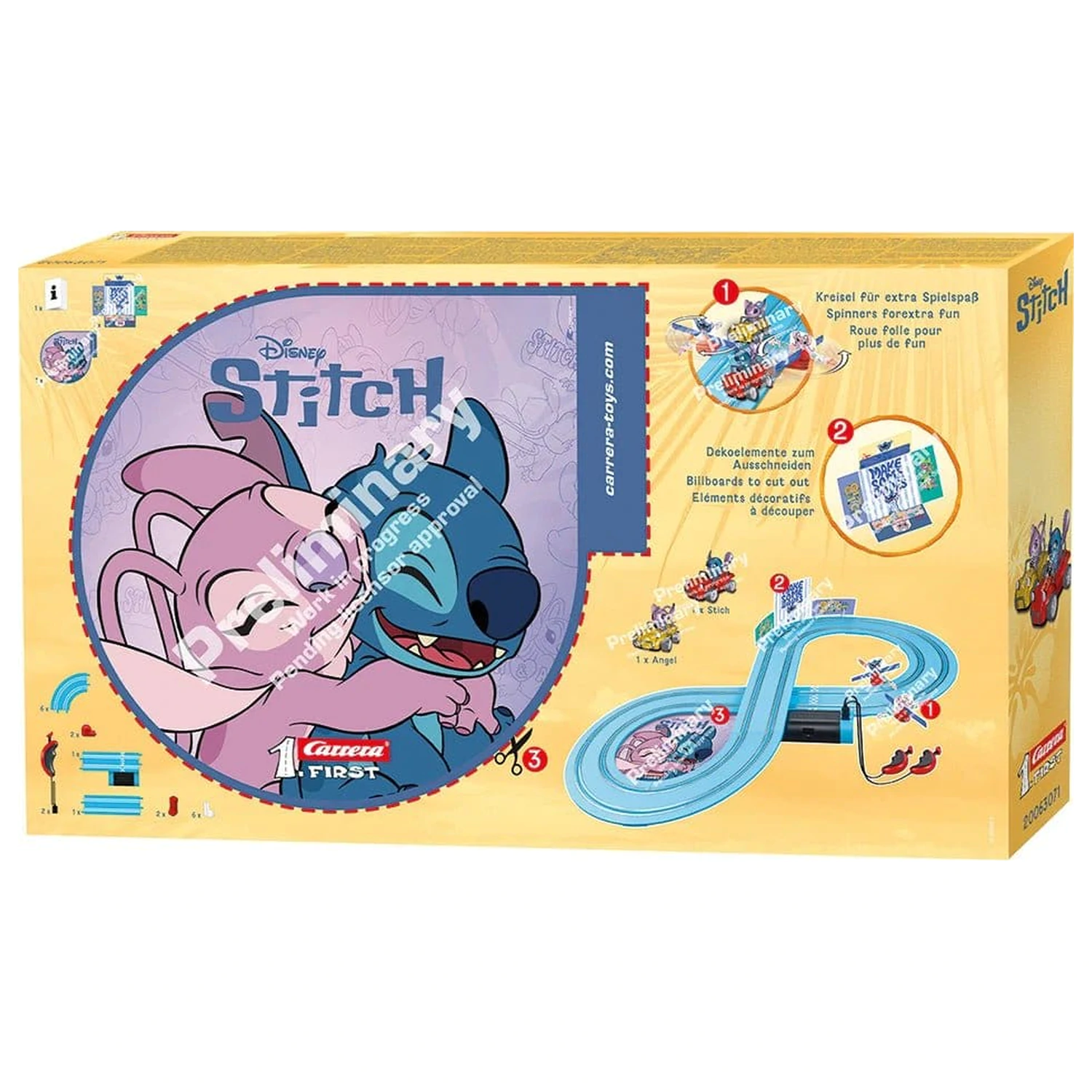 Disney Stitch Carrera First Race Track Set Disney Stitch 2,4 product photo