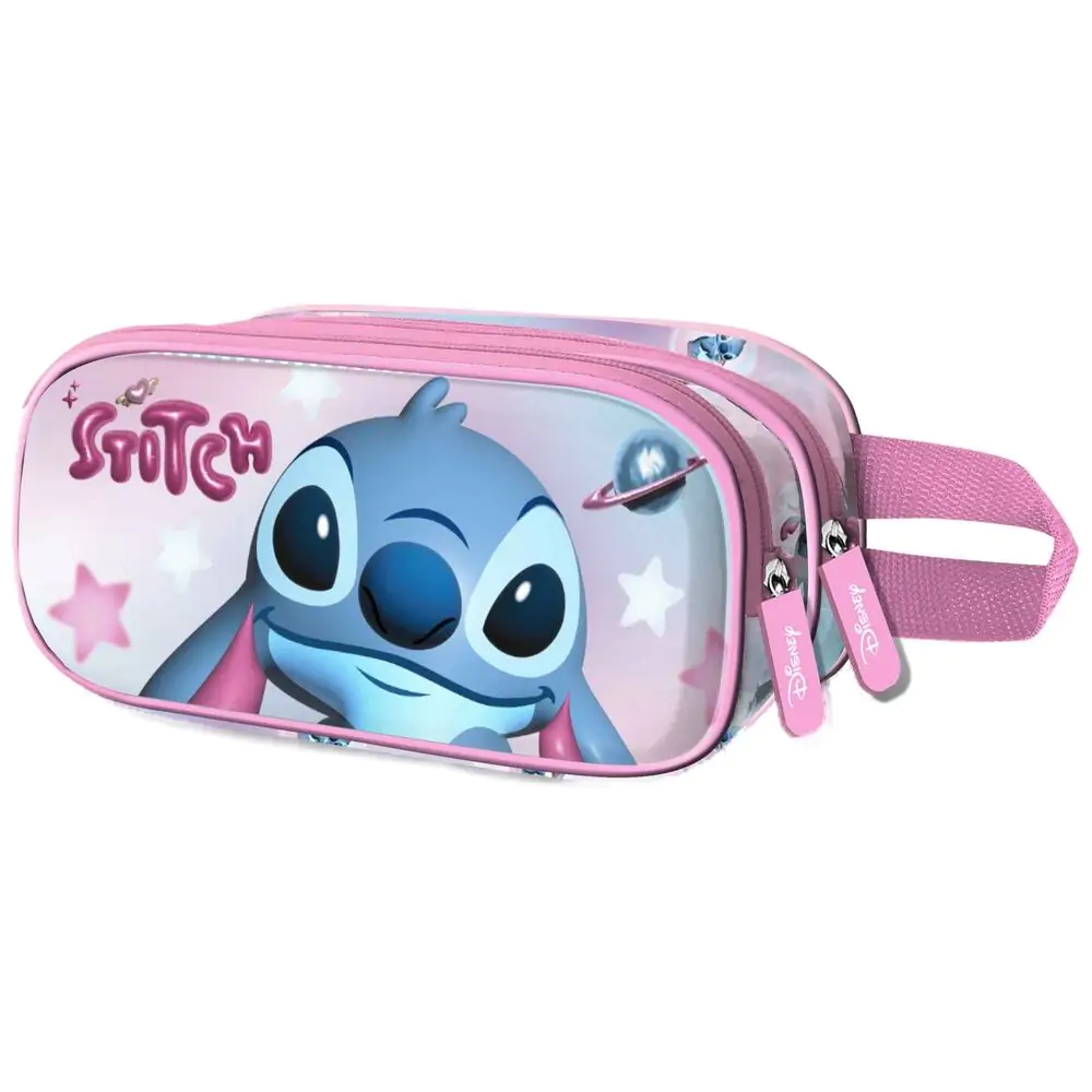 Disney Stitch Cosmi double 3D pencil case product photo