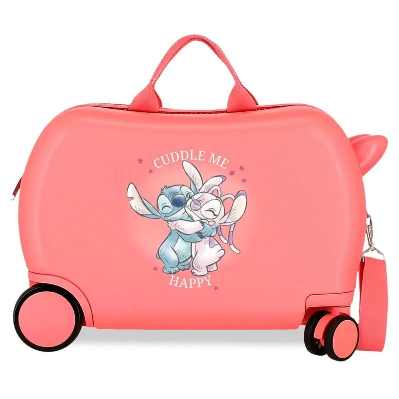 Disney Stitch Cuddle Me Coral ABS suitcase 45cm product photo
