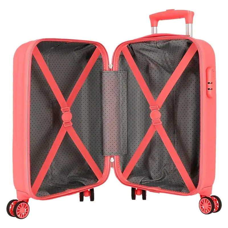 Disney Stitch Cuddle Me Coral ABS trolley suitcase 50cm product photo