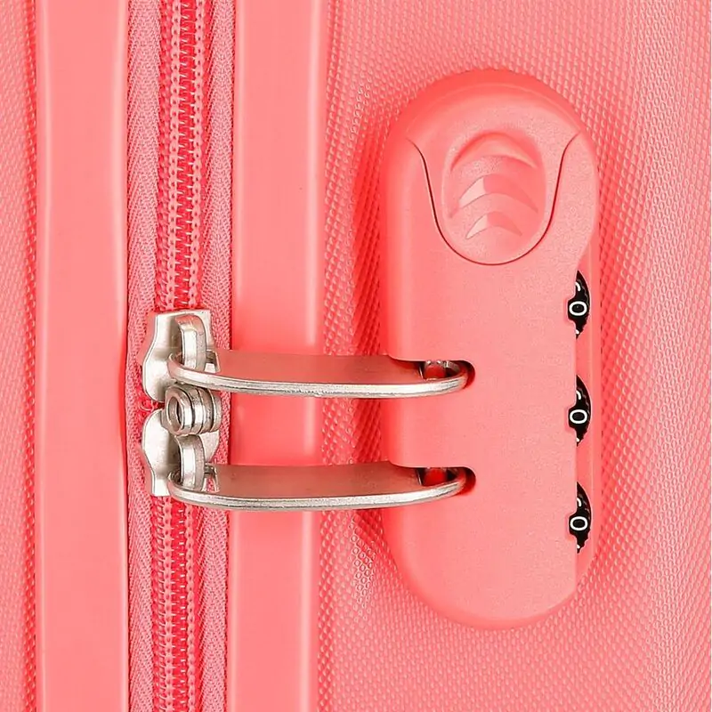 Disney Stitch Cuddle Me Coral ABS trolley suitcase 55cm product photo