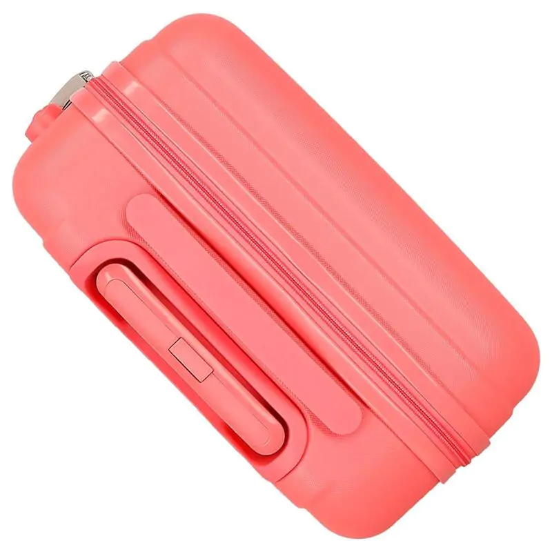 Disney Stitch Cuddle Me Coral ABS trolley suitcase 55cm product photo