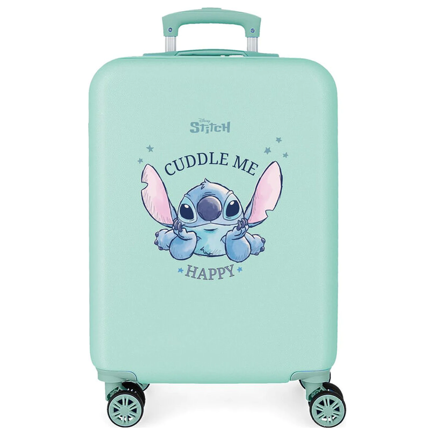 Disney Stitch Cuddle Me Happy ABS trolley suitcase 55cm product photo