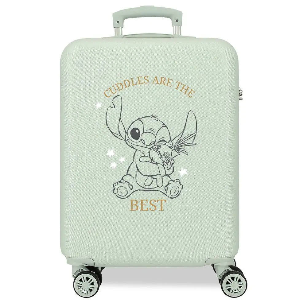 Disney Stitch Cuddles Are the Best ABS trolley suitcase 55cm product photo