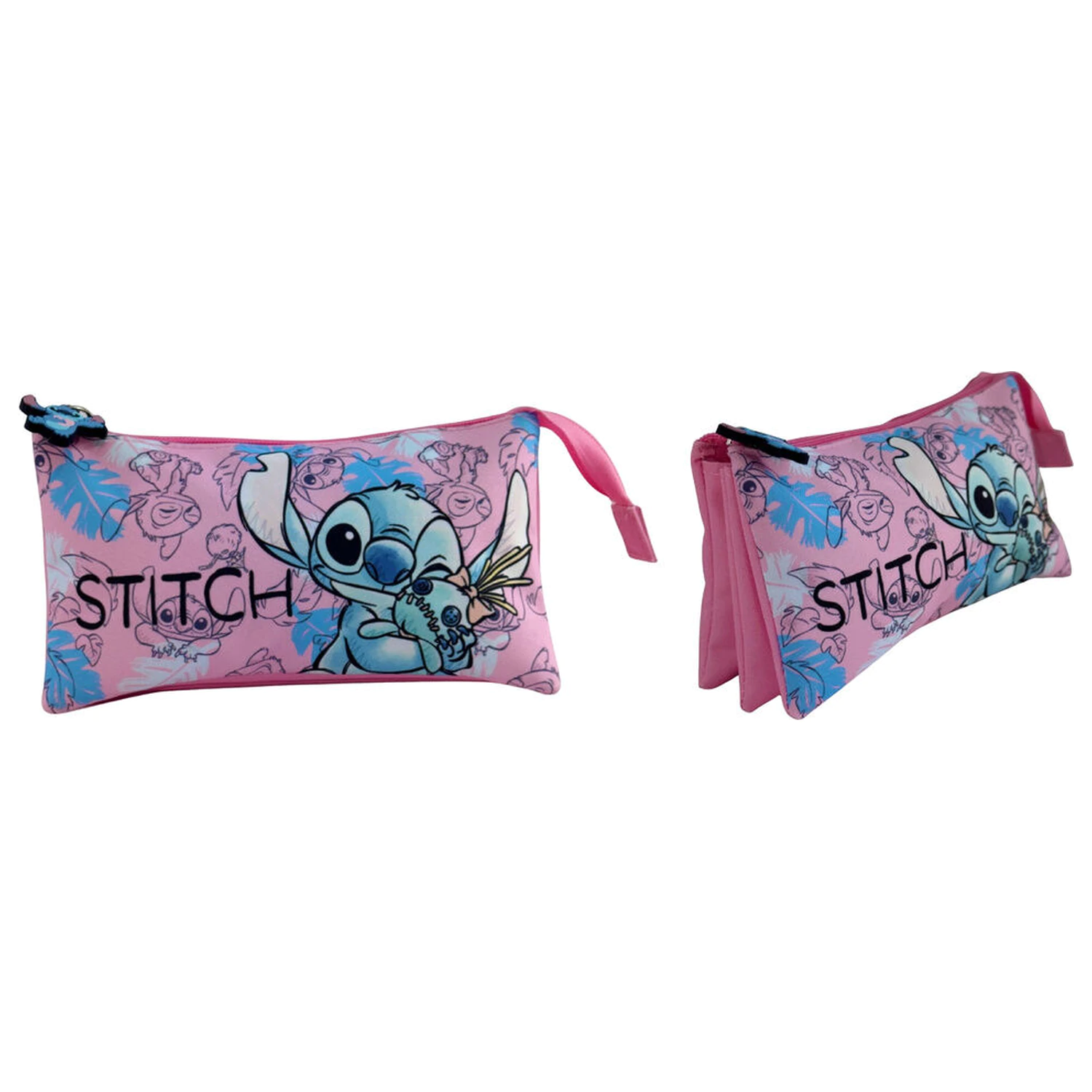 Disney Stitch Doll triple pencil case product photo