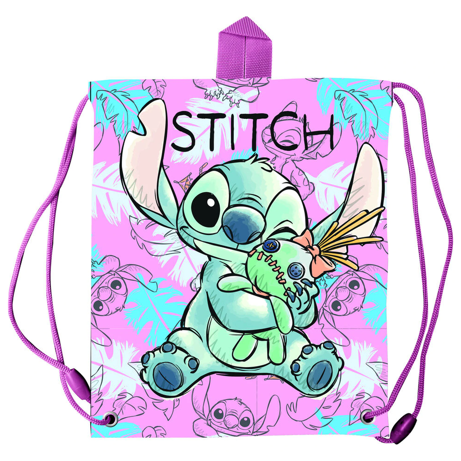 Disney Stitch Doll lunch bag 30cm product photo