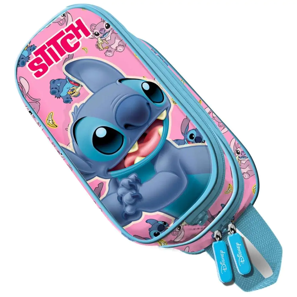 Disney Stitch double 3D pencil case product photo