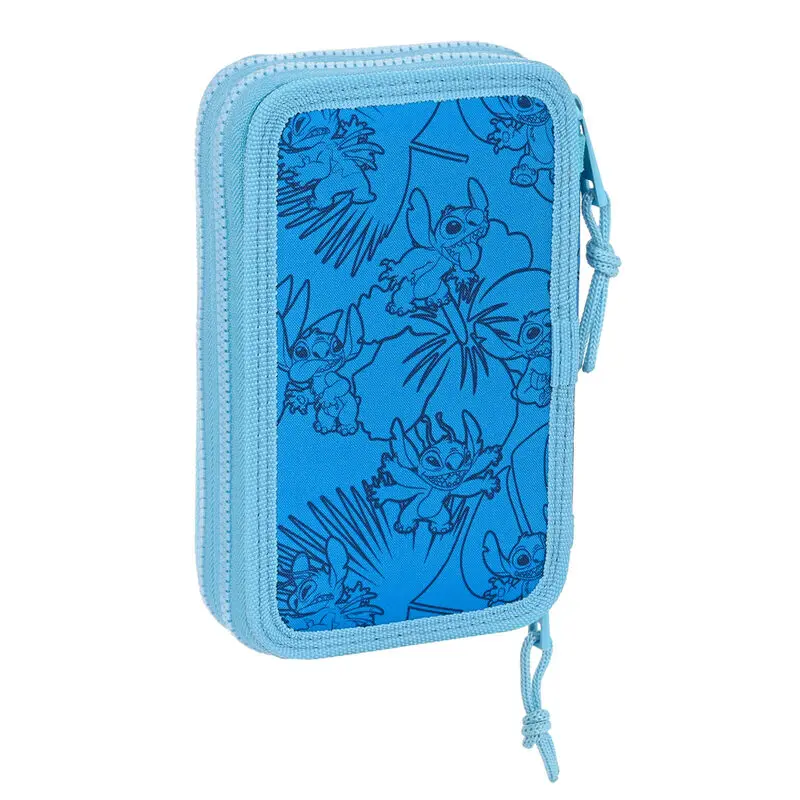 Disney Stitch double pencil case 28pcs termékfotó