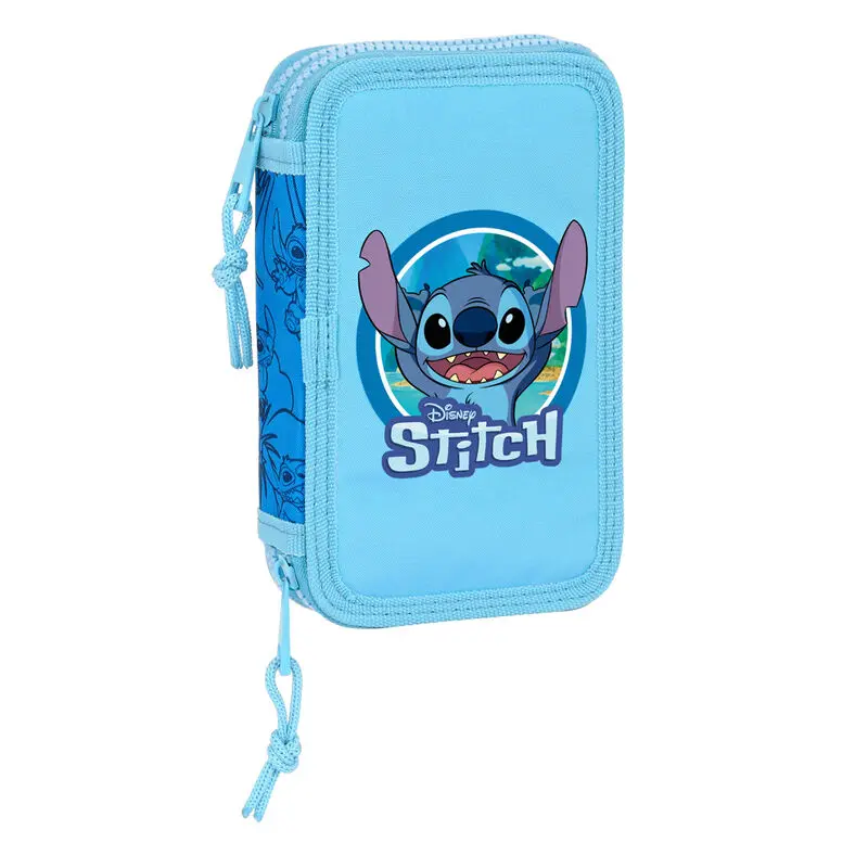 Disney Stitch double pencil case 28pcs product photo